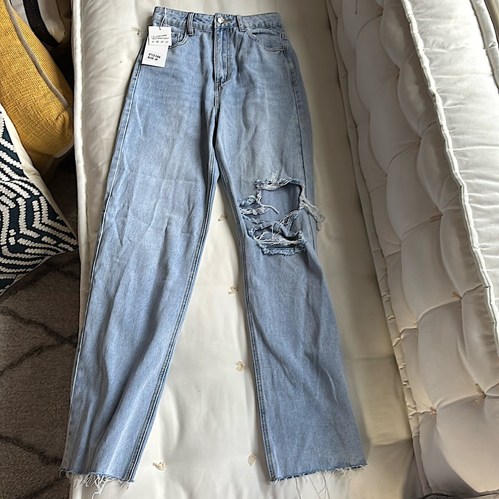 see see paris wide leg jeans